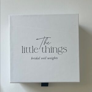 Bridal Veil Weights - White